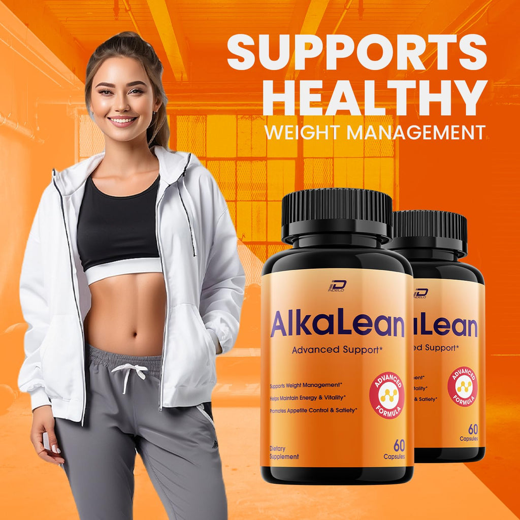Alkalean Capsules – Alkalean Pills Advanced Formula, Natural Ingredients Dietary Supplement - 60 Capsules