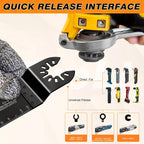AIFICUT 10 PCS Oscillating Multi Tool Hook Knife Blade for Carpet Roof Shingles Soft Materials Universal Oscillating Tool Accessory Compatible with DeWalt Makita Milwaukee and More