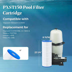 Cielvita PXST150 Pool Filter Cartridge Replacement for Hayward XStream CC1500, 4 oz Media Replaces Pleatco PXST150, Hayward CCX1500RE, CC-1500-E, Unicel C-8316, Filbur FC-1286, NSF/ANSI 50, 150 sq.ft