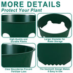 6PCS 12 Inches Plant Rings for Outdoor Plants, Plant Rings, Planting Ring