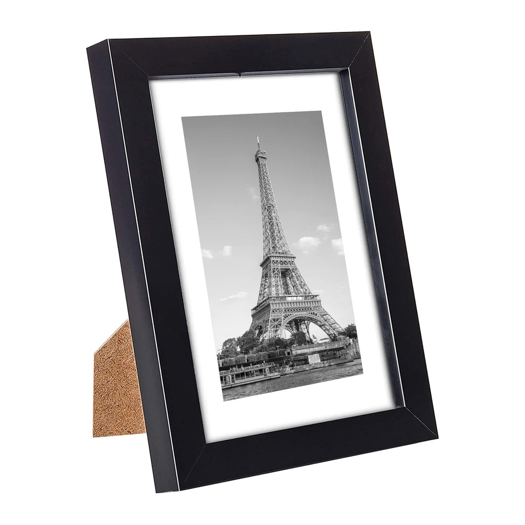 upsimples 5x7 Picture Frame, Photo Collage Wall Decor Set of 10, Black