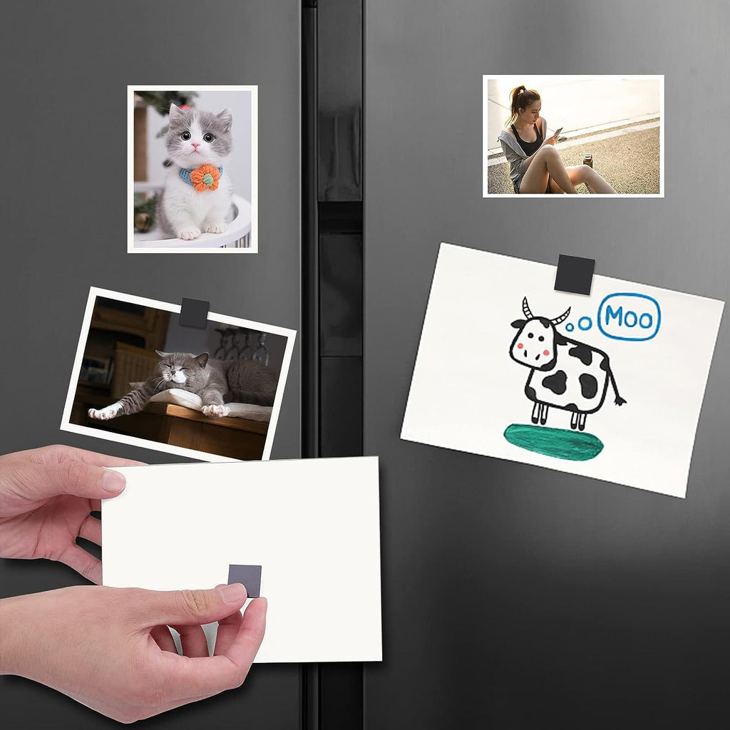 DIYMAG Magnets with Adhesive Backing, 70P Flexible Fridge Magnetic Dots