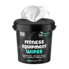 Yoga Mat Cleaner Wipes, Plant Based - 500 Gym Equipment Wipes to Clean Exercise Equipment, Treadmill, Peloton Bikes - Gym Supplies, Yoga Supplier, Cleaning Wipes for Home & Gym - Spa Fresh Scent