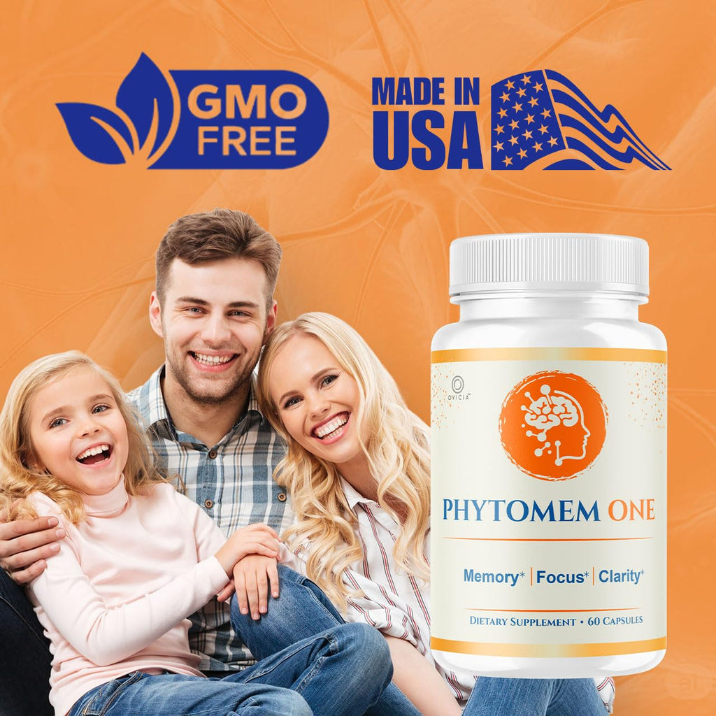 (2 Pack) Phytomem One Capsules - Official Phytomem One Pills Advanced Formula with All Natural Ingredients, Premium PhytomemOne for Wellness & Overall Health Support, 120 Capsules for 2 Months