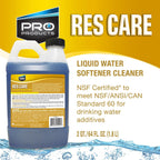 ResCare RK03B All-Purpose Water Softener Cleaner Liquid Refill, 64 oz. Bottle, 3 Pack