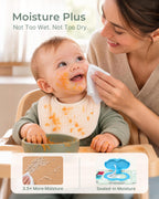 Momcozy Baby Wipes, Unscented & Hypoallergenic, Gentle for Sensitive Skin
