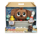Little Tikes Rescue Tales Scrub 'n Groom Bathtub Playset w/Chocolate Lab Plush Pet Toy, Multicolor