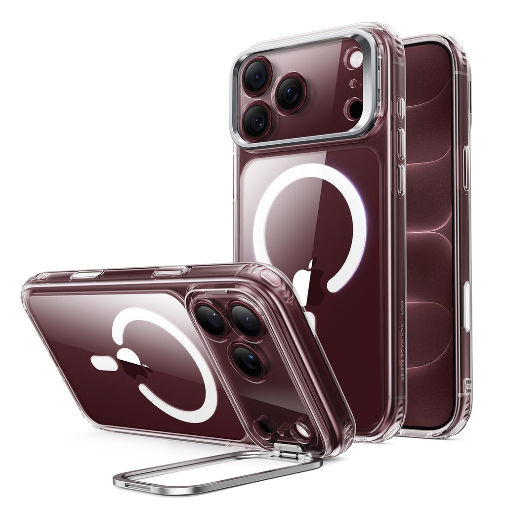 ESR Classic Hybrid for iPhone 18 Pro Max/17 Pro Max Case with Flex Stand