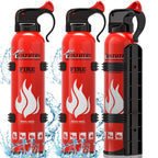 Upgraded 8-IN-1 Fire Extinguisher for Home Vehicle Car Kitchen Boat, Small Fire Extinguishers Spray with Mount for Class A B C K Fire, Portable Non-Toxic Prevent Re-Ignition Easy Clean (3 Pack)