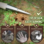 Plant Hole Digger for Planting, 2026 Hand Dibbler Seed Planter Tool, Bulb Planter Tool, Seeds Transplanting Plants Planting Bulbs, Garden Seed Dispenser for all vegetable fruit flower seeds (1pc)