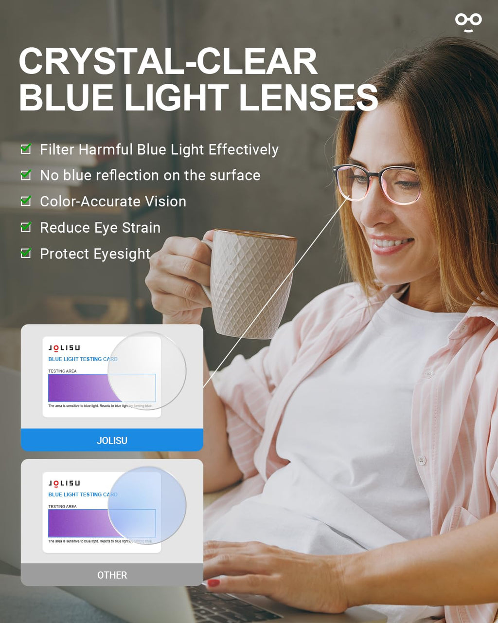 JOLISU 5 Pack Reading Glasses For Women, Blue Light Blocking Computer Reader Spring Hinge Eyeglasses (1.50)