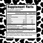 MINDHONEY Organic Colostrum | Premium Cacao Flavored Superfood Powder | Gut Health & Immunity, Skin & Hair, Anti-Aging, Performance & Recovery | Grass-Fed, Pasture-Raised | 30 Servings