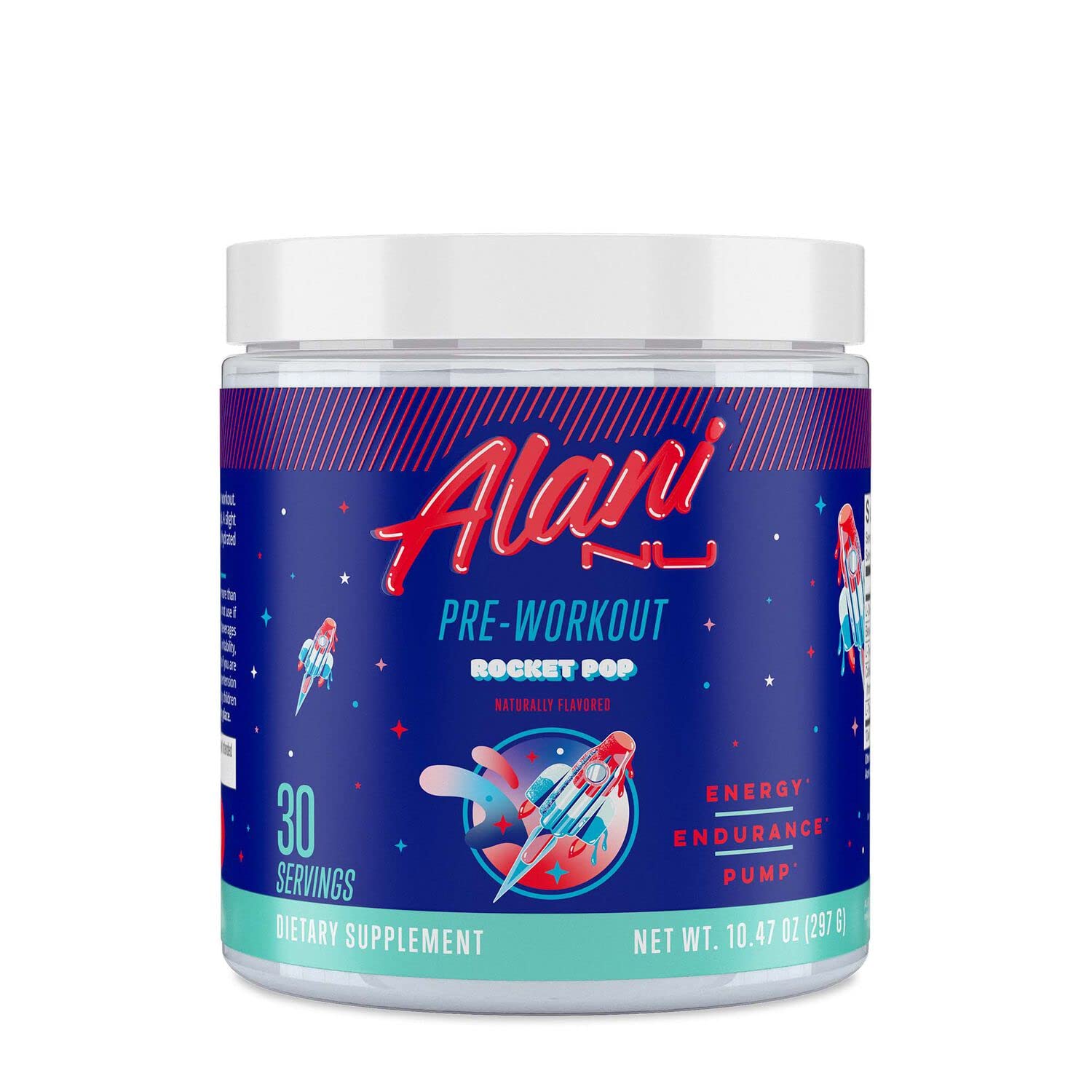 Pre-Workout Supports Energy, Endurance and Pump - Rocket Pop Limited Edition Flavor (10.47 oz. / 30 Servings)