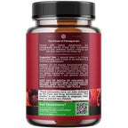 Advanced Antioxidant Superfood Pomegranate Supplement - Natural Pomegranate Extract Polyphenols Supplement for Heart Health and Joint Support - Reds Superfood Powder Capsules for Men and Women - 120ct