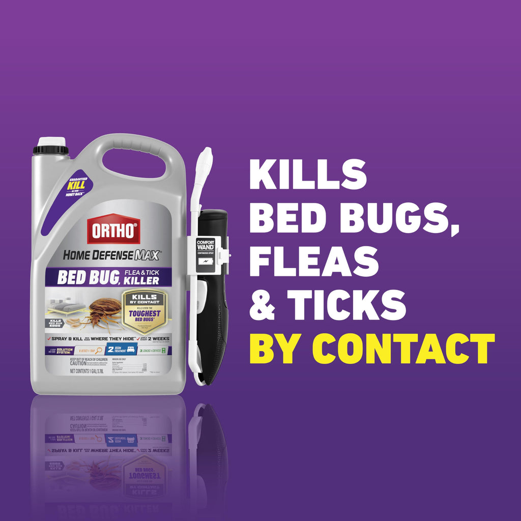Ortho Home Defense Max Bed Bug, Flea & Tick Killer, 1 gal.