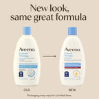 Aveeno Eczema Therapy Daily Moisturizing Body Cream for Sensitive Skin, Soothing Eczema Cream for Dry & Itchy Skin Relief, Colloidal Oatmeal & Ceramide, Steroid- & Fragrance-Free, 12 Oz