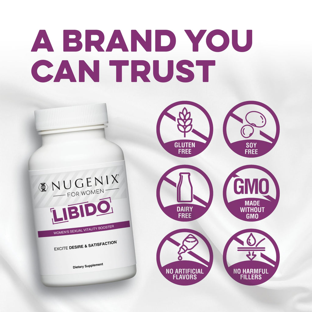 Nugenix Women's Libido Booster Supplement, 60 Count