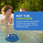 FROG @Ease Replacement SmartChlor Cartridge 3 Pack with 6 Pack of Maintain for use with Hot Tub FROG @Ease Floating System - Hot Tub Sanitizer System Supports Less Chlorine Use