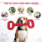 Feeko Dog Toys for Aggressive Chewers Large Breed, Interactive Dogs Toy