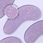 MAREE Violet Eye Gels - Marine Collagen Under Eye Patches for Puffy Eyes - Undereye Mask Patches for Women - Moisturizing Gel Eye Masks with Grape Water - Gel Pads