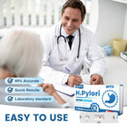 H Pylori Test Kit – 2 PCS H. Pylori Test, H-Pylori Stool (Antigen) Self-Test for Home Use, 99.9% Accurate, Fast 10-15 Min Results, Easy to Use, No Lab Needed