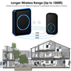 Caregiver Pager, FullHouse Wireless Call Button 1000+ Feet, SOS Alert Nurse Calling Elderly Fall Help System for Patient/Disabled Monitoring at Home, IP55 Waterproof