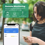 THIRDREALITY Smart Soil Moisture Sensor Gen2 3Pack,Zigbee hub Needed, nhanced Signal Stability,Capacitive Moisture Monitoring,Garden Planting, Compatible with Hubitat,SmartThings,Home Assistant,Homey