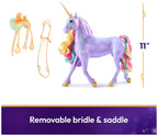Unicorn Academy, Interactive Rainbow Light-up Wildstar with Lights, Sounds & Music, Dolls & Unicorn Toys for Girls Ages 4 and up