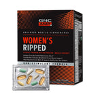GNC AMP Women’s Ripped Non-Stim Vitapak Program, 5 Products in 1 Vitamin Pack, Metabolism & Lean Muscle, Water Shedding, Proven Ingredients, CLA, Biotin, Multivitamin, Caffeine Free, 30-Day Supply