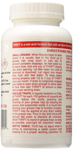 Thrift T-100 Alkaline Based 1-Pound Granular Drain Cleaner (2-(Pack))