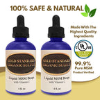 H2O Air Water Americas Liquid MSM Drops with Vitamin C - 8 Ounces