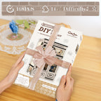 CUTEBEE Book Nook Kit - DIY Miniature House Dollhouse Kit for Adults and Teens, Booknook Tiny House Bookshelf Decor 3D Wooden Puzzle, Gifts for Family, Friends (The Scholar's Bookstore)