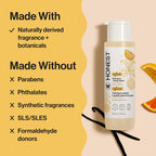 The Honest Company Shampoo & Body Wash, Citrus Vanilla Refresh, 18 fl oz
