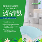 Toilet Bowl Cleaner Strips, Eco-friendly, Non-toxic, Septic Safe, Removes Odors & Stains, Plastic-free, Natural Toilet Bowl Cleaner for Quick and Easy Cleaning, Toilet Fresheners (180 count)