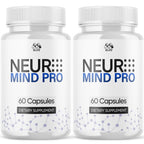 (2 Pack) Neuro Mind Pro Capsules, Official NeuroMind Pro Brain Health Pills with All Natural Ingredients, Brain Health and Wellness Supplement with Premium Vitamins for Women and Men (120 Capsules)