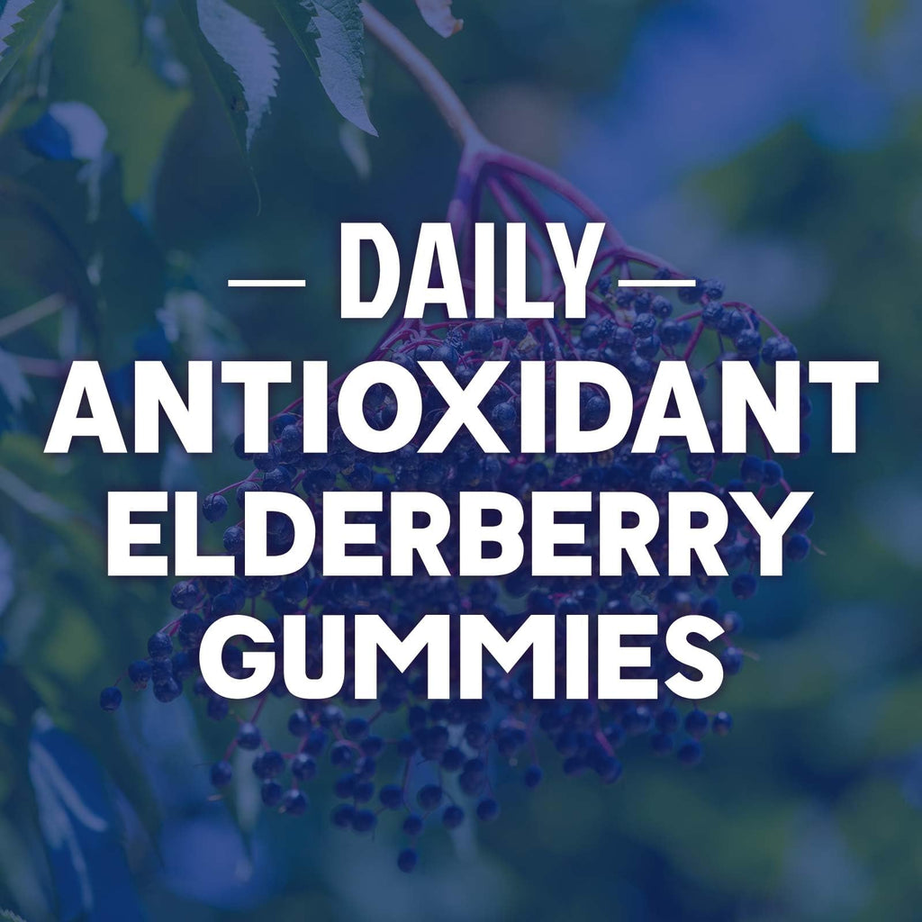 Elderberry Immune Support Gummies - 3X Strength Sambucus Elderberry Gummy with Vitamin C, D3 & Zinc - Nature’s Black Elderberry Extract - Immune Support Supplement for Adults & Kids - 120 Gummies