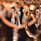 Premium Clear Crystal Glass Drops 2.4" -Multi Purpose Bluk Crystal Beads Hanging Prisms for Holiday Party/Home/Window Decoration/Chandelier Replacement Parts (M-100pcs)