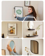(ApeBest) 40Pcs Claw Picture Hangers for Drywall: Wall Picture Hanging Hooks No Damage - Heavy Duty Picture Frame Hooks Kit - Picture Hangers for Large Art Picture Photo Poster Painting Mirror Decor