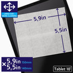 Glasses Wipes Lens Cleaner - Lens Wipes for Eyeglasses - 600 Pre-moistened Individually Wrapped Wipes for Eye Glasses, Electronics, Phone, Computer, Laptop Screen - Camera Lens Cleaner - Made in EU