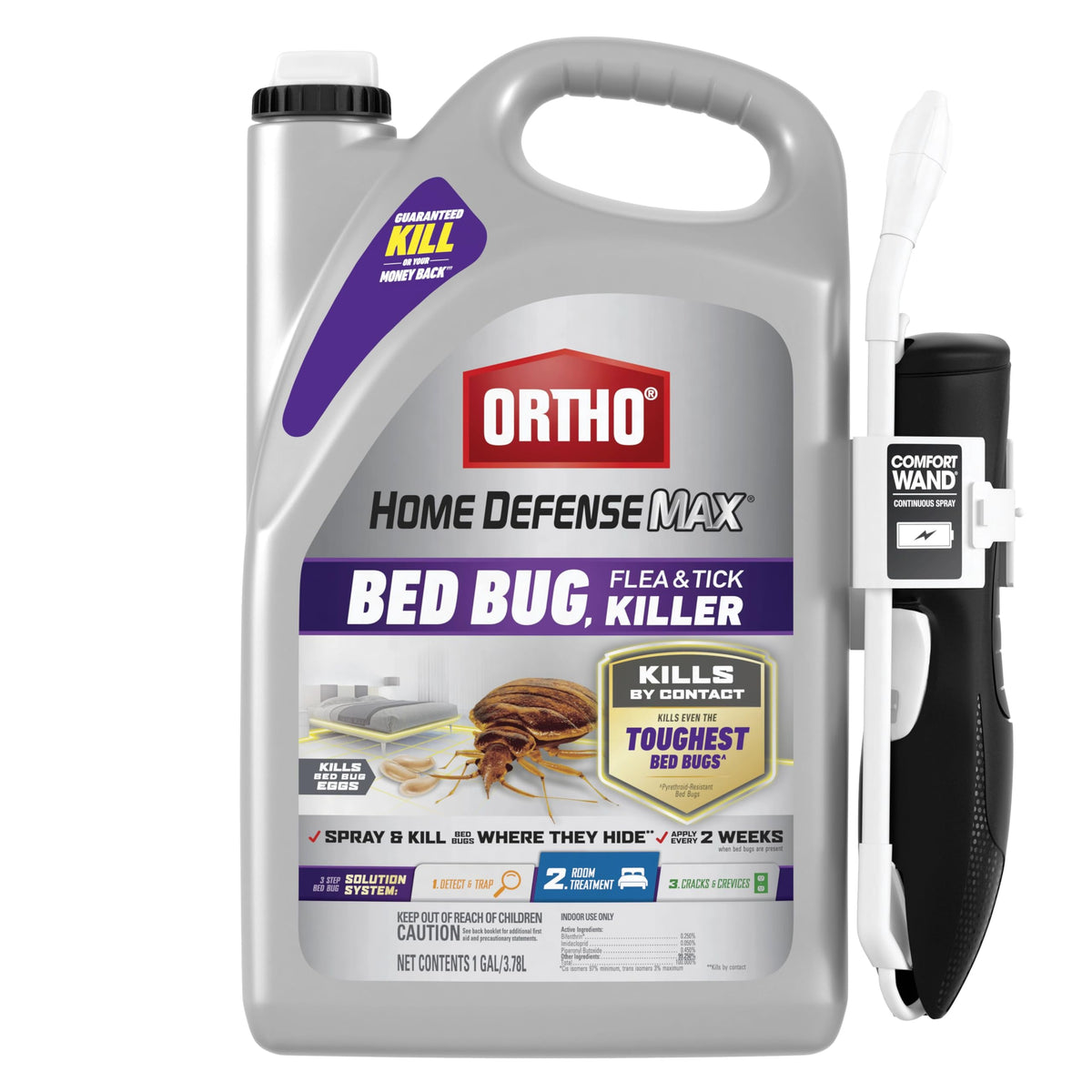 Ortho Home Defense Max Bed Bug, Flea & Tick Killer, 1 gal.