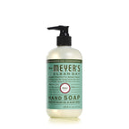 MRS. MEYER'S CLEAN DAY Liquid Hand Soap, Cruelty Free Hand Wash Made with Essential Oils, Basil Scent, 12.5 oz - Pack of 6