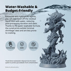 ANYCUBIC Water Washable ABS-Like Resin 3.0, 3D Printer Resin, High Toughness and High Precision, Easy to Post-Process, Low Odor, Wide Compatibility for All LCD 3D Printers (HD Grey, 1kg)