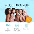 DERMAKR Discreet Acne Pimple Patch | Spot Cover & Treatment Solution Cystic Acne & Pimple | Hydrocolloid Facial Stickers | Waterproof Patches Invisibly Cover Pimples (4packs)