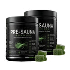 Tfnovg Pre-Sauna Gummies, Clinoptilolite Zeolite + Acacia Fiber Gummies, Sweat Optimization, Digestive Cleanse & Post Sauna Recovery – Vegan Chewable Supplement - 60 Count (2, 60 Gummies)