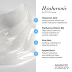 Advanced Clinicals Hyaluronic Acid Face Moisturizer Gel Cream + Hyaluronic Acid Body Cream 2pc Hydrating Skincare Set For Women & Men To Reduce Appearance Of Dry Skin, Wrinkles, & Fine Lines, 2pc Set