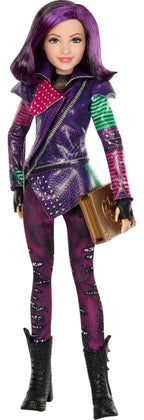 Mattel Descendants Mal Isle of The Lost Tenth Anniversary Fashion Doll with Removable Outfit, Accessory & Bendable Joints, Inspired by The Movies
