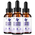 (3 Pack) Gelatide Drops, Official Gelatide Health Support Formula with All Natural Ingredients, Advanced Active Lifestyle Support Supplement Max Strength Vitamin Formula for Women & Men (90 Servings)
