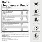 BIGVITA Hair Growth Supplement – Fast Hair Regrowth for Thicker, Fuller Hair | AnaGain™ Nu, Biotin, Black Sesame Extract | Hair Loss Support for Women & Men | Vegan, Gluten-Free – 1 Month Supply