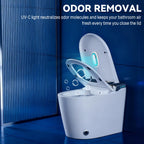 XuEpeTim Smart Toilet UV-C Sanitizing & Odor-Control System – Motion-Activated, Chemical-Free Automatic Deodorizer with Safety Sensor & Long-Life Rechargeable Battery