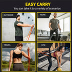 ROSAPOAR Resistance Band Pull up Band Fitness Exercise Bands Natural Latex for Workout Body Stretch Powerlifting Band Fitness Sport Training at Home/The Gym - Dark Green